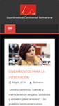 Mobile Screenshot of conbolivar.org
